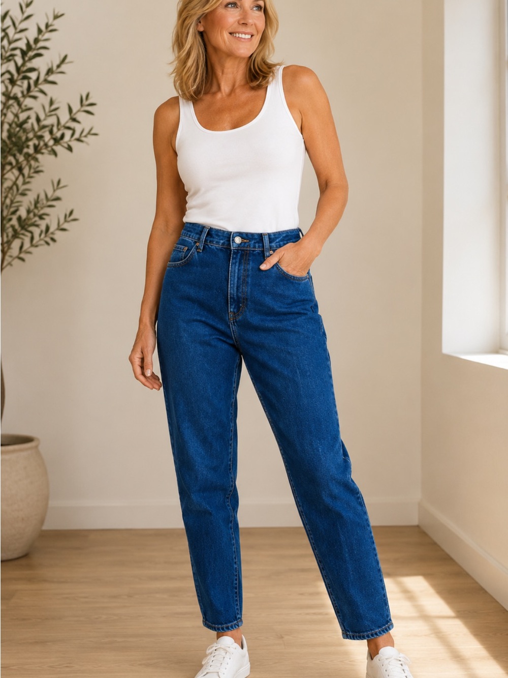 Rare Armani Simon T Women’s Blue Jeans